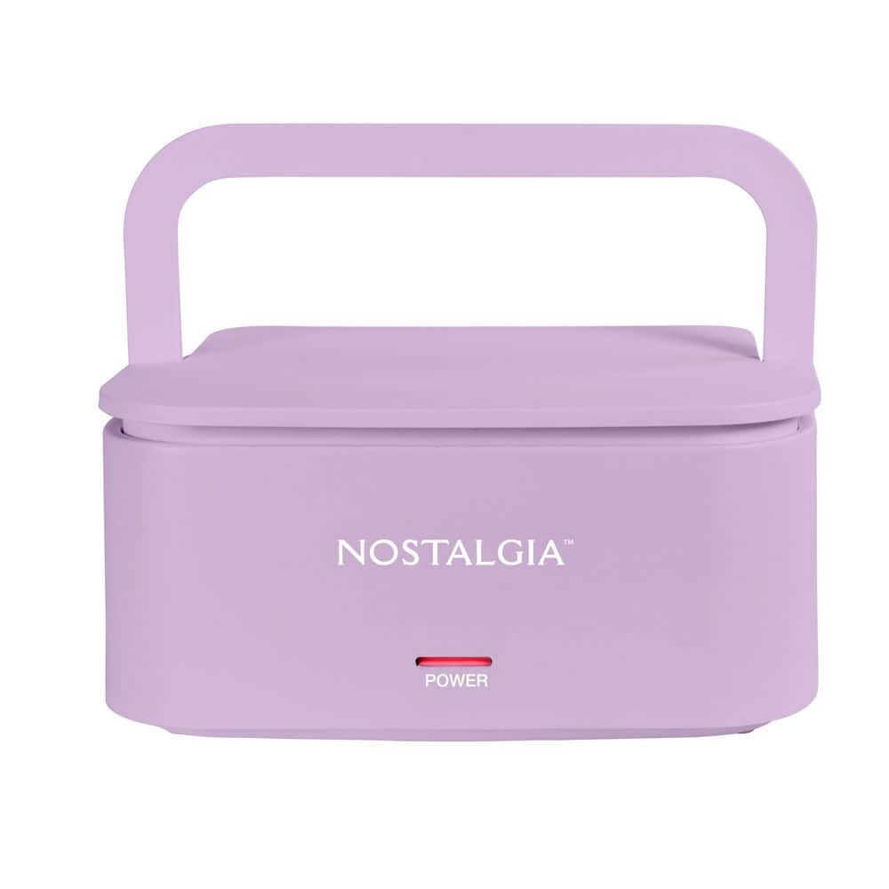 Nostalgia Lavender 32 oz. Portable Heated Lunch Bag NLB4LV - The