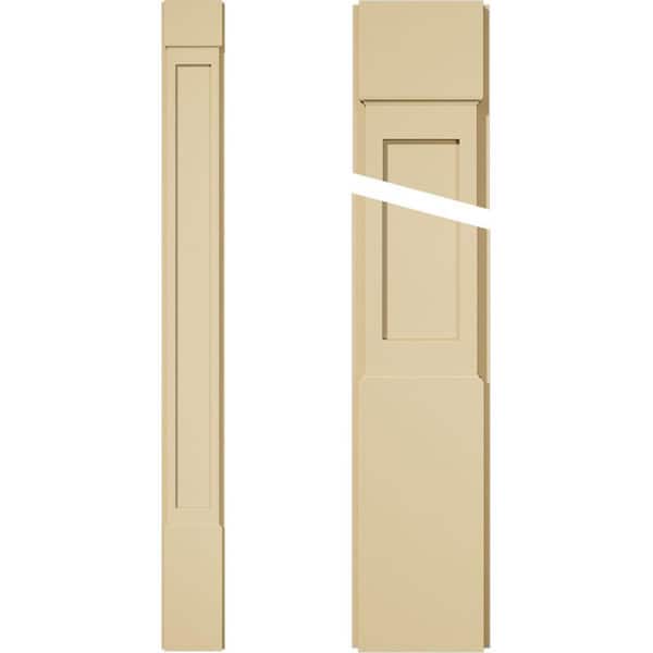 2 in. D x 8 in. W x 82 in. L Primed Polyurethane Pilaster 1- Pack