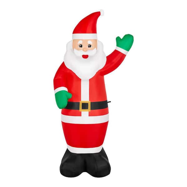 9 ft Giant-Sized LED Santa