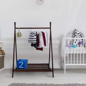 Homecraft Furniture 8-Hook Kid's Coat Rack in White WH101 - The