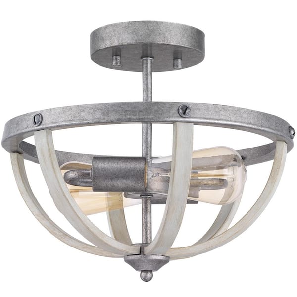 home depot semi flush mount