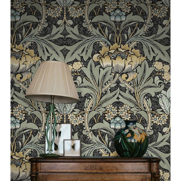 William Morris Designs Acanthus Wallpaper W0175/02 | Shop Wallpaper Online  | America's Best Wallpaper Selection | WALLPAPERS AMERICA