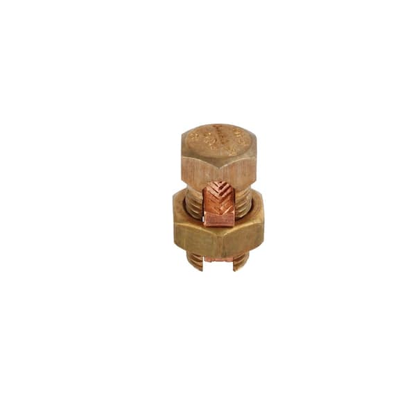 Commercial Electric 8 AWG to 4 AWG Copper Split Bolt GOEC-20 Commercial Electric 8 AWG to 4 AWG Copper Split Bolt GOEC-20