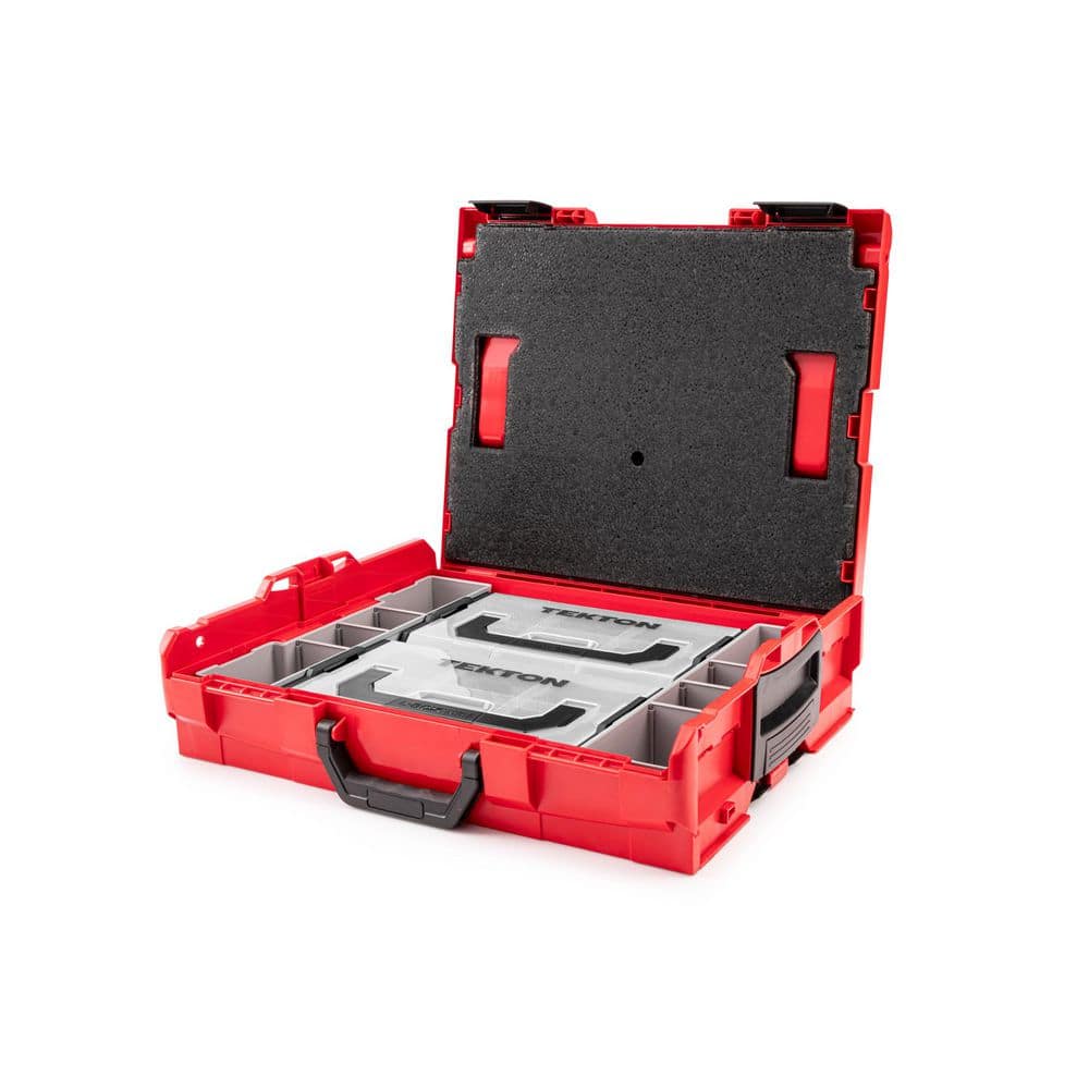 TEKTON 20-Compartment Shallow Stacking Tool Box (LBOXX 1) with