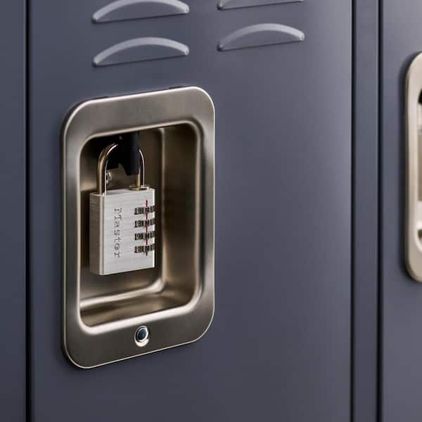 Master Lock Combination Lock, Resettable 4-Dial 643D - The Home Depot