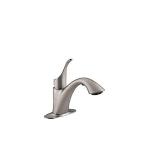 Simplice Single-Handle Laundry Faucet in Vibrant Stainless