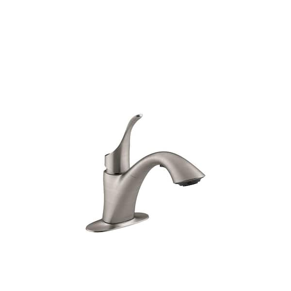 KOHLER Simplice Single-Handle Laundry Faucet in Vibrant Stainless