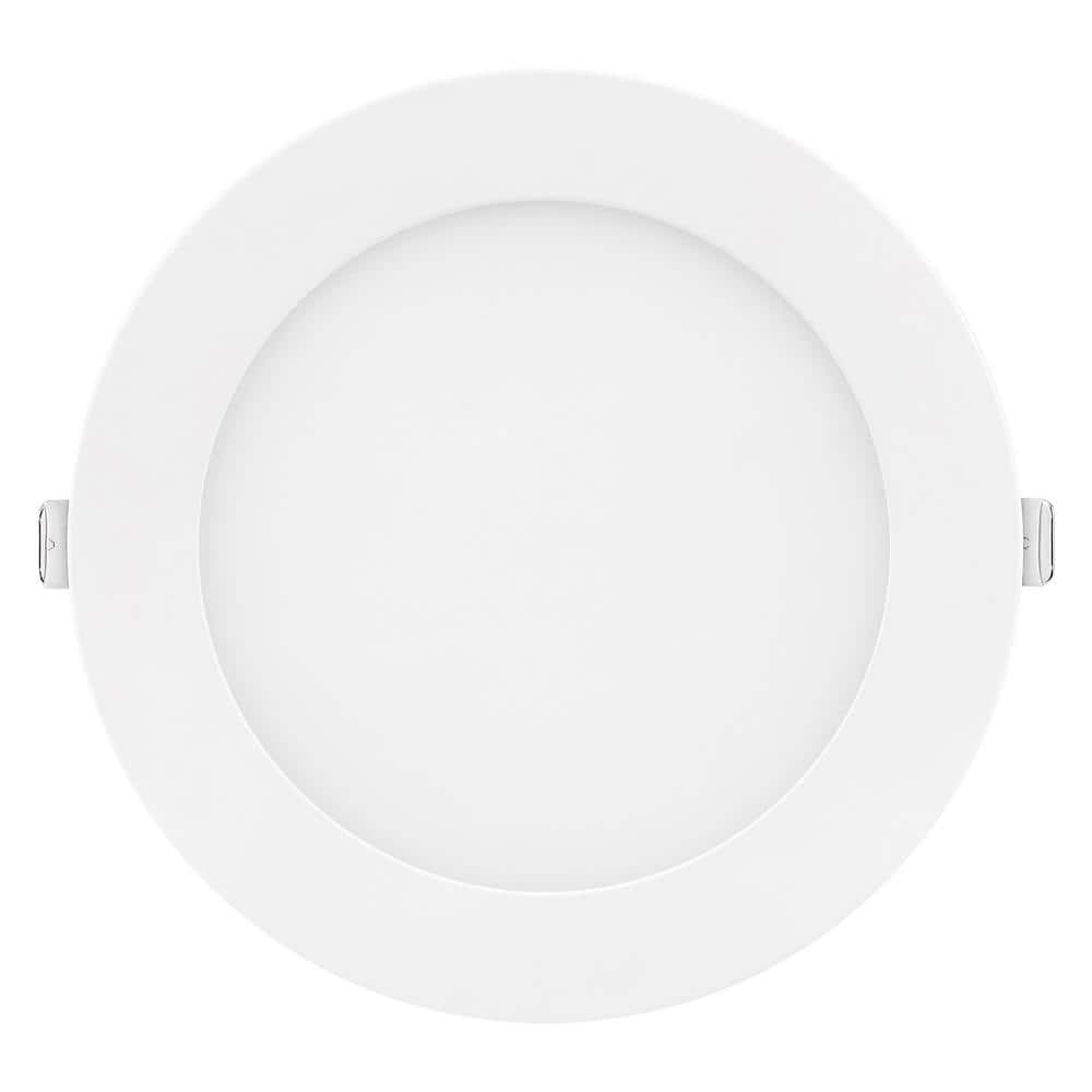 6-Inch White Aluminum Dimmable LED Downlight with J-Box