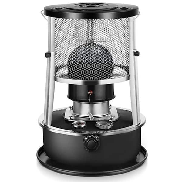 9000 BTU Black Kerosene Compact 360° Radiant heating, Safety