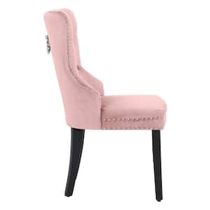 Brooklyn Pink Tufted Velvet Dining Side Chair (Set of 4)