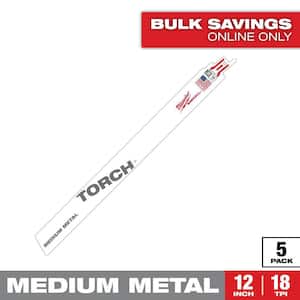 Milwaukee 9 in. 18 TPI TORCH Medium Metal Cutting BiMetal SAWZALL
