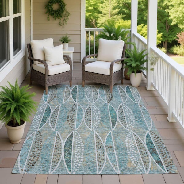 Addison Rugs Chantille Machine Washable Indoor/Outdoor Abstract
