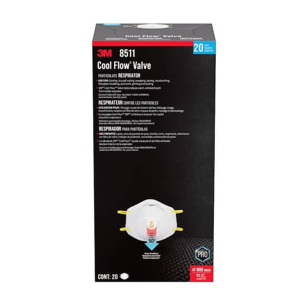 Paint Sanding Valved Respirator (20-Pack)