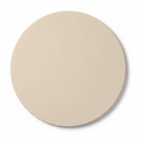 Cordierite Pizza Stone 14 in. Round Baking Pan Oven Grill Use Natural Finish with Rapid-Heat Feature 1 Piece