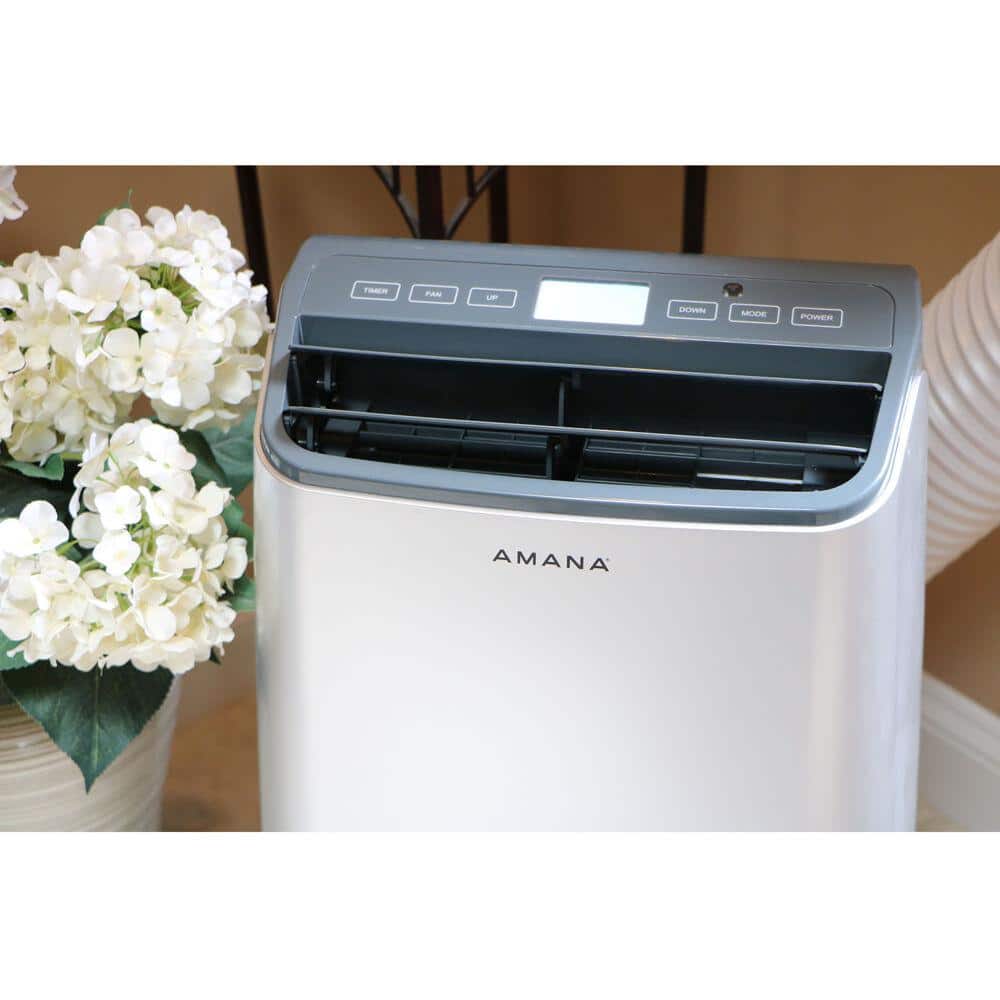 Amana 10,000 BTU White Portable Air Conditioner with Remote