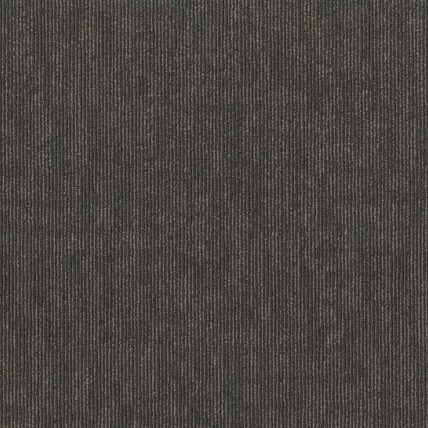 Moment-Unified-Gray Commercial/Residential 24 in. x 24 in. Glue-Down Carpet Tile Square (80 sq. ft.)