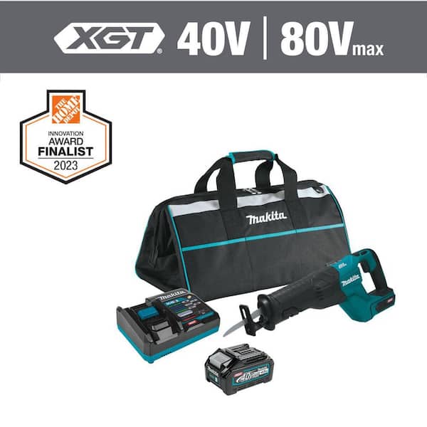 Makita 40V Max XGT Brushless Cordless Recipro Saw Kit (4.0Ah