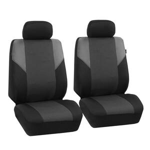 Cross Weave 47 in. x 23 in. x 1 in. Timeless Full Set Car Seat Covers