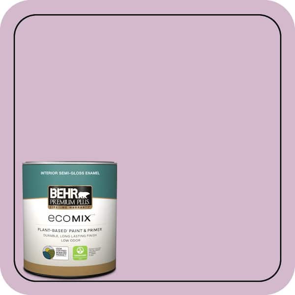 1 qt. #M110-3 Bedazzled Semi-Gloss Enamel EcoMix Plant-Based Interior Paint & Primer