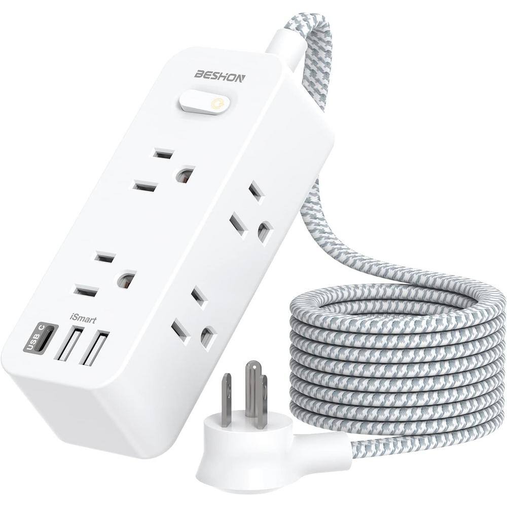 Home USB Power Supply Multifunctional USB Gadget Cable Extension With  Switch USB Cable USB LED String WHITE