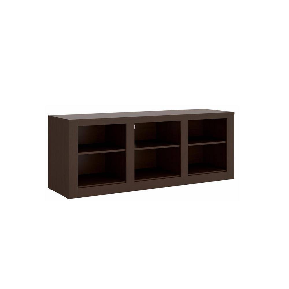 Bertolini New York 59.25 in. Tabacco Wood TV Stand Fits TVs up to 65 in