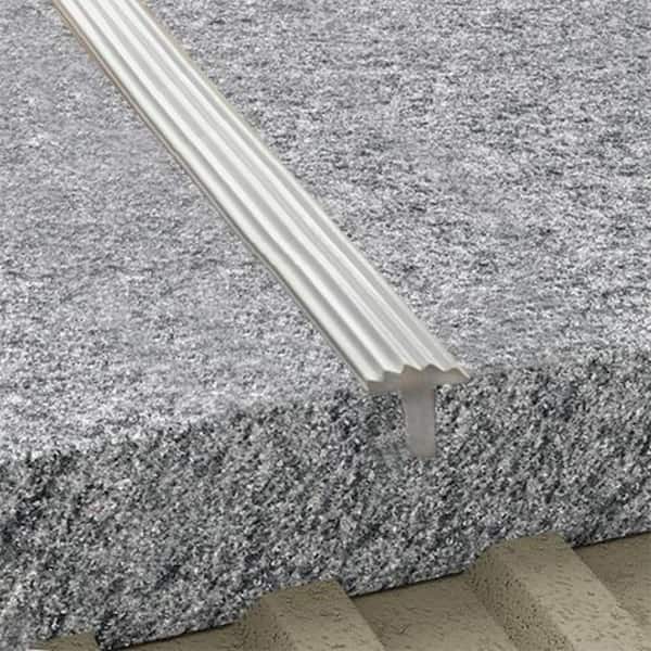 EMAC Novostrip Natural 3/8 in. x 98-1/2 in. Aluminum Tile Edging
