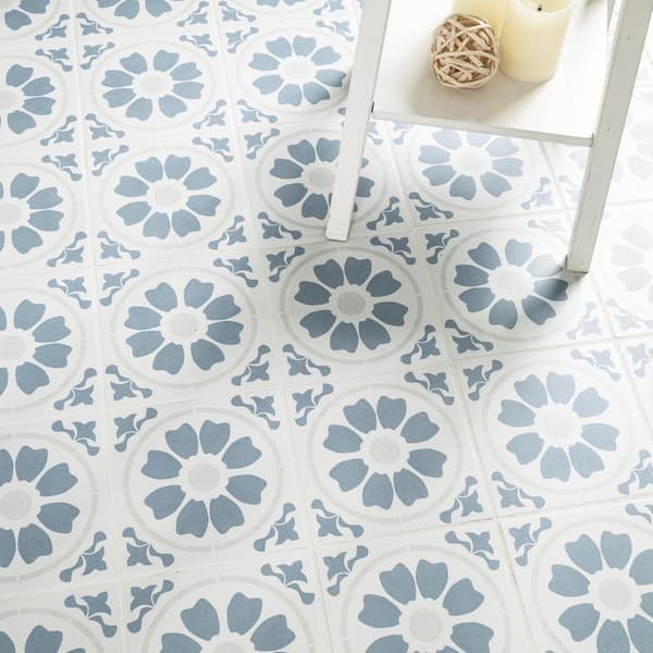 MSI Tamensa Encaustic Matte Porcelain Tile, 8 in. x 8 in. Floor