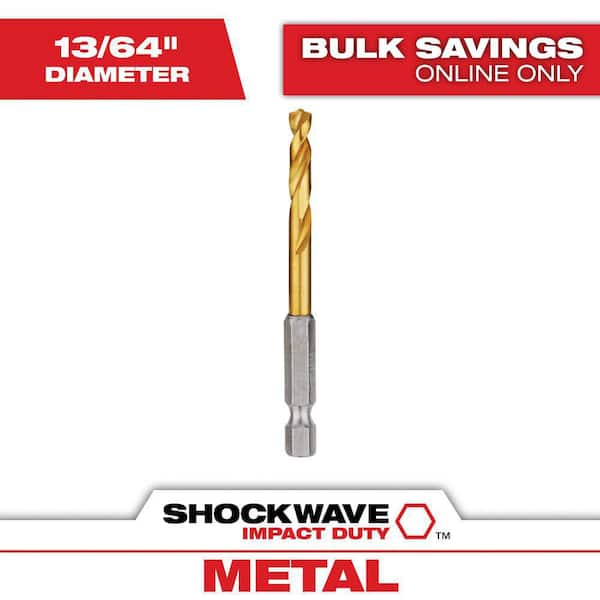 SHOCKWAVE 13/64 in. Titanium Drill Bit