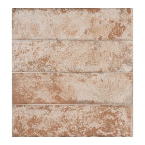 Lucian 11 in. x 3 in. Porcelain Klau Floor and Wall Subway Tile 5.5 sq. ft./0.24 per case