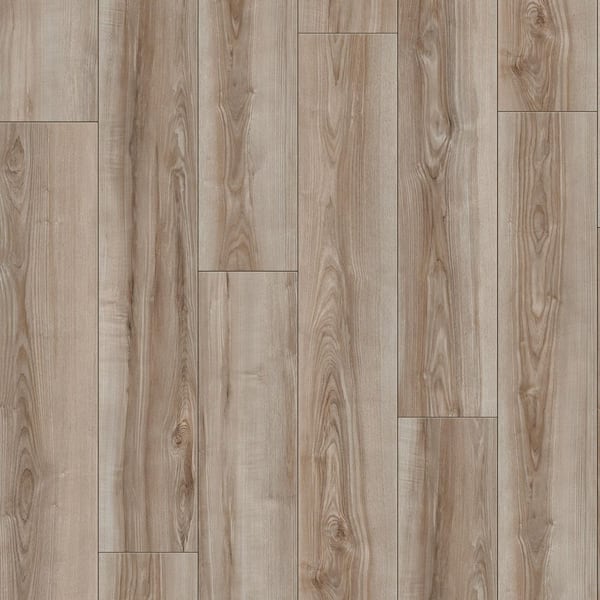 Sandy Acacia Oak 12 mm T x 8.03 in. W x 47.64 in L Waterproof Click Lock Laminate Flooring(15.94 sqft/case)