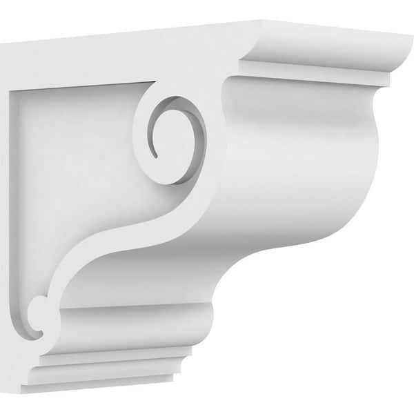 Ekena Millwork Standard 5 in. W x 10 in. H x 10 in. D Signature Urethane Polyurethane Corbel