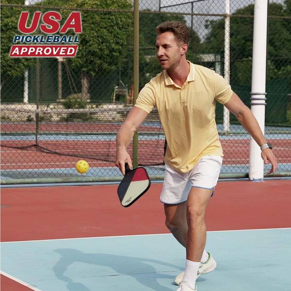 ORCA Apex Polymer Honeycomb Pickleball Paddle with Carry Bag