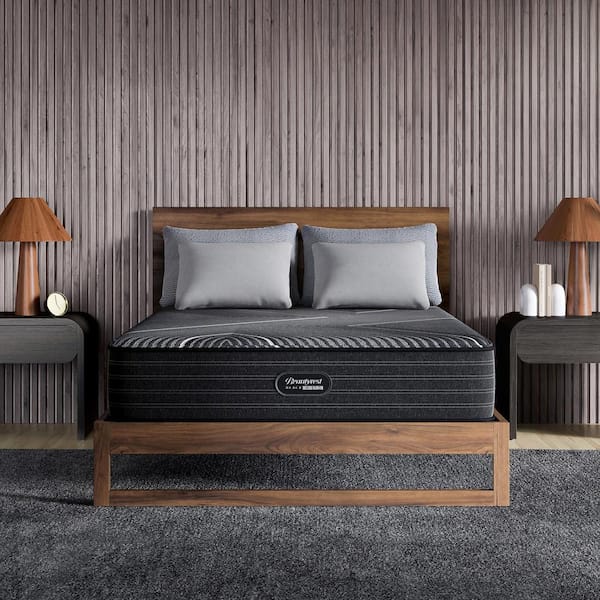 Beautyrest Black Hybrid BX-Class Full Firm 12.5 in. Standard Profile Mattress Set