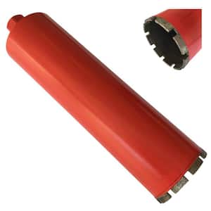 4-1/2 in. Diamond Wet Core Bit for Concrete and Masonry, 14 in. Drilling Depth, 1-1/4 in.-7 Arbor