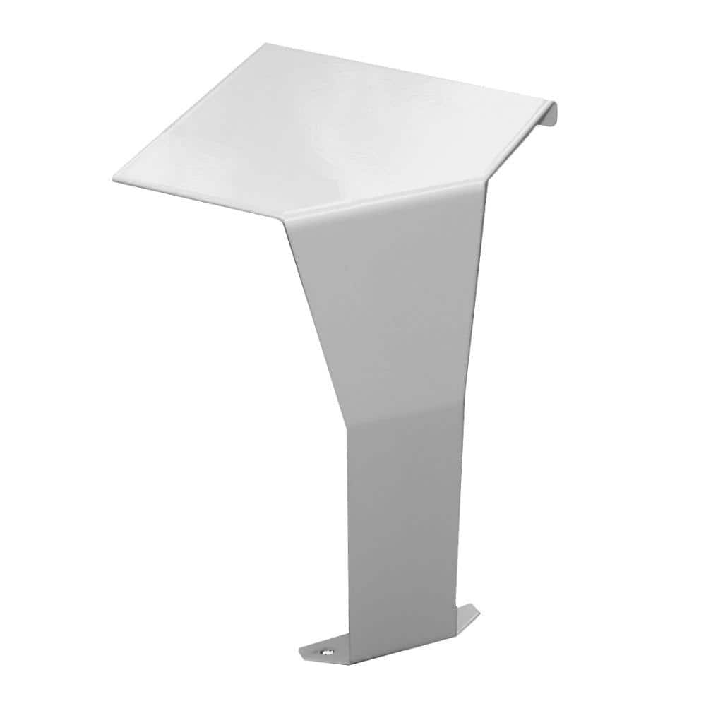 Premium Series Steel Easy Slip-On Baseboard Heater Cover Inside 90-Degree Corner in White price history on PriceWatchPro