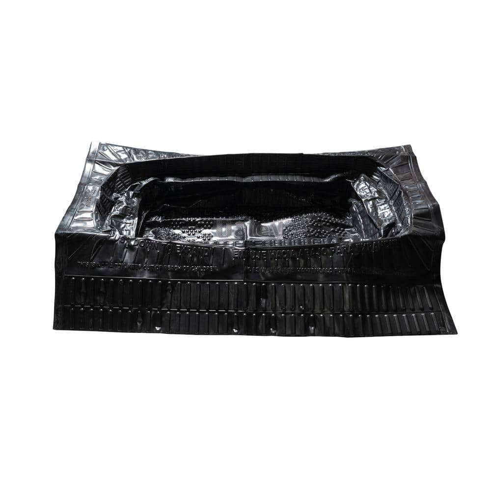 Oatey 4825980 16 x 40 x 60 in. Rectangular Adjustable Bath Tub Protector  Black