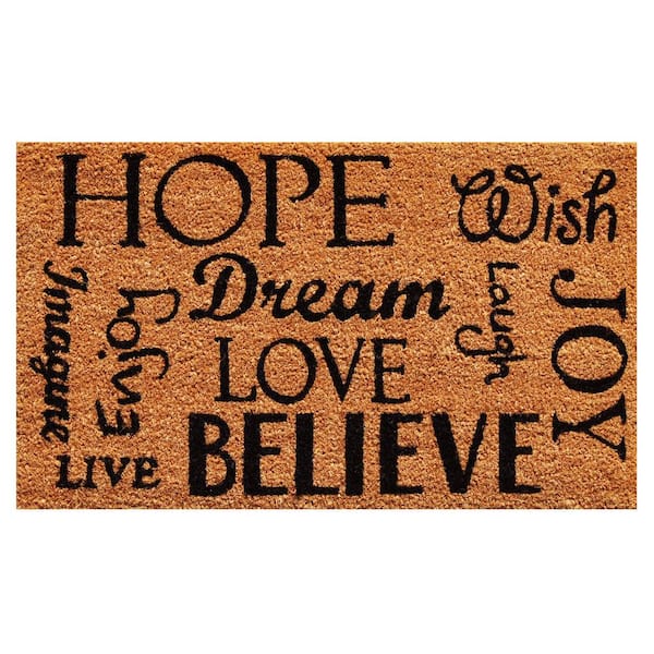 Calloway Mills Hope Dream Believe Door Mat