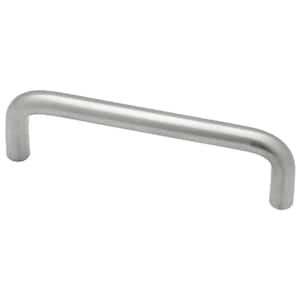 3-1/2 in. (89mm) Center-to-Center Satin Chrome Wire Drawer Pull