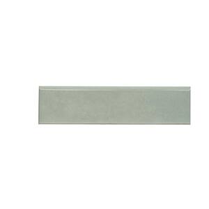 Lakeview Jade Bullnose 3 in. x 12 in. Glossy Ceramic Wall Tile (10 lin. ft./Case)