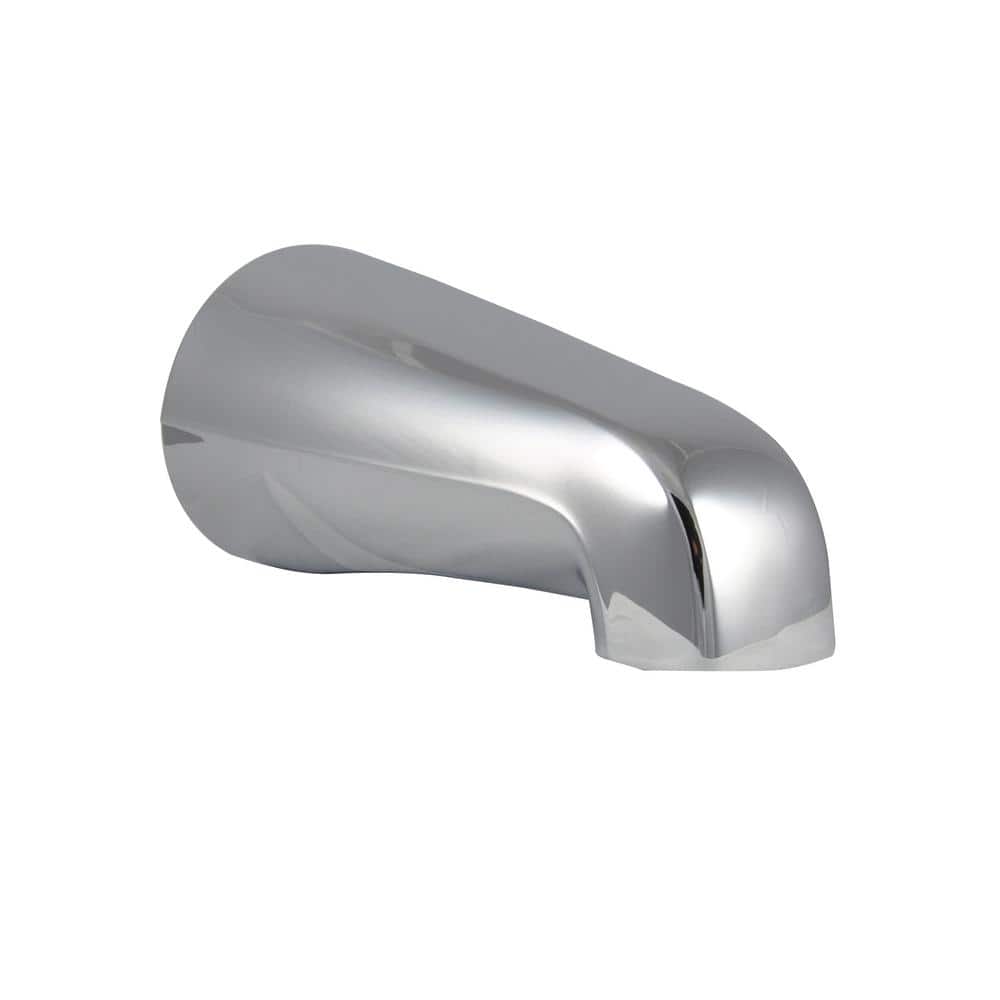 Chrome Universal Fit Tub Spout with Diverter