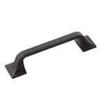 Forge Collection 96 mm Black Iron Cabinet Drawer and Door Pull