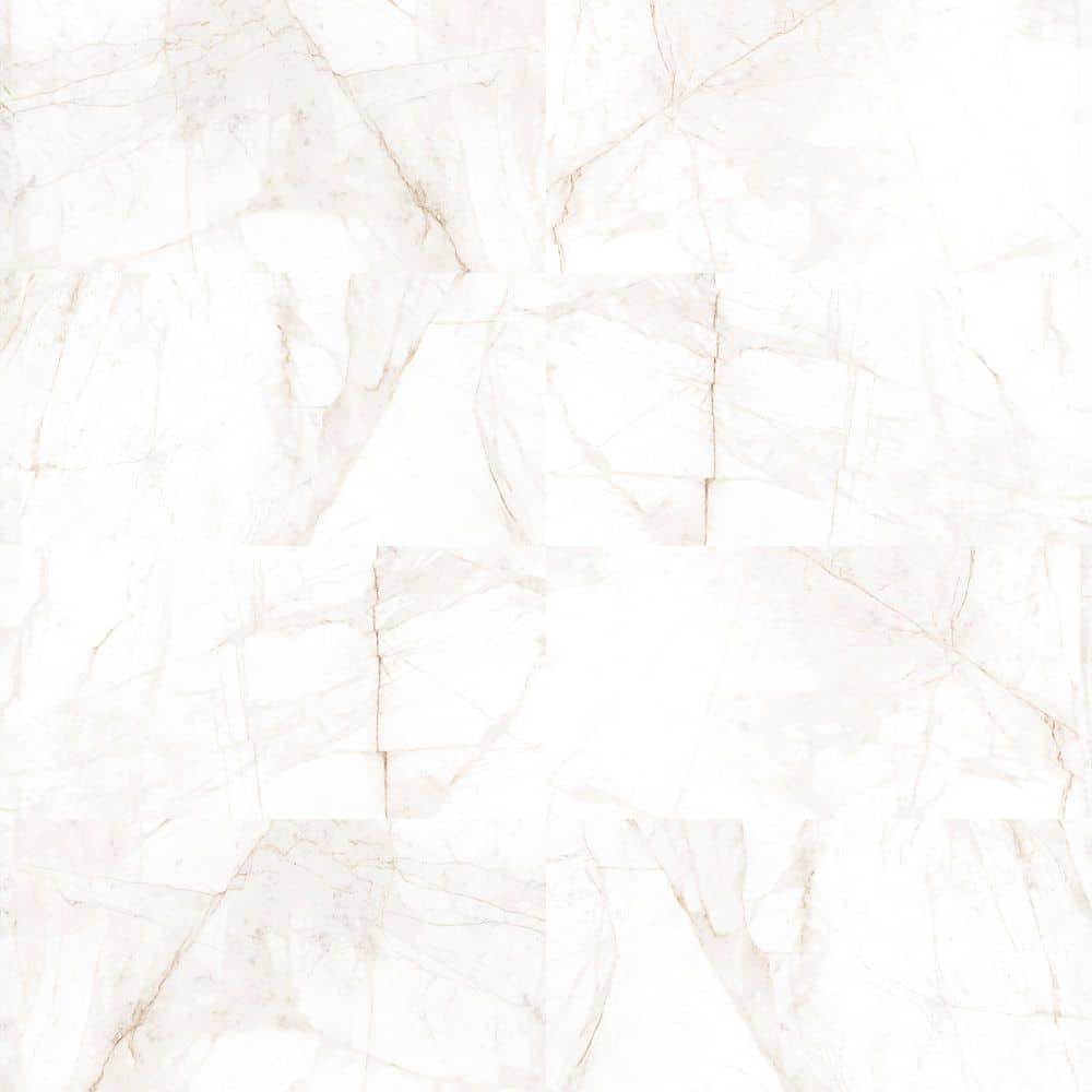 Spanish Marble Mirage Porcelain 12 in. x 24 in. Floor and Wall Tile Case - Gold (5-Pieces, 10.76 sq. ft. / Case) price history on PriceWatchPro