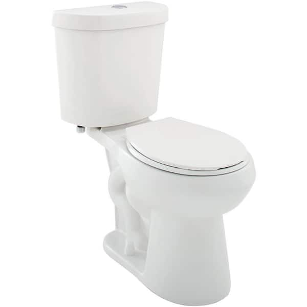 Glacier Bay 2-piece 1.1 GPF/1.6 GPF High Efficiency Dual Flush