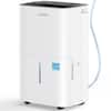 waykar 150 pt. 7,000 sq. ft. Energy Star Dehumidifier with Built-In Pump, Bucket and Drain Hose for Bedroom, Basement in White HDCX-150PA-CHWA