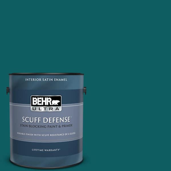 BEHR ULTRA 1 gal. #S-H-500 Realm Extra Durable Satin Enamel Interior Paint & Primer