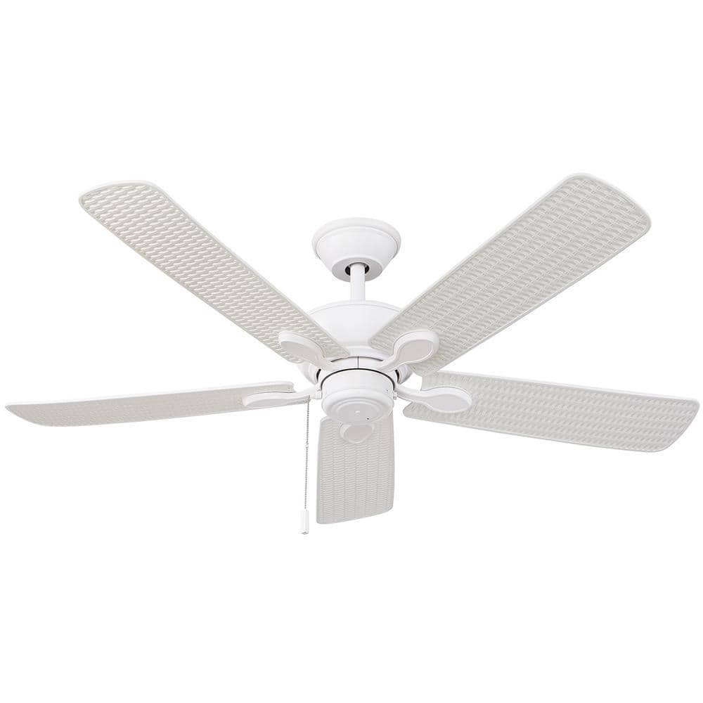 UPC 082392923013 product image for Staysail 52 in. Indoor/Outdoor Matte White Ceiling Fan with Reversible Motor (We | upcitemdb.com