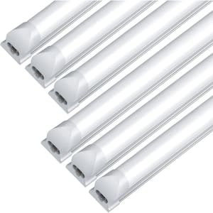 210-Watt 96 in. Equivalent Linear T8 Tube LED Tubular Bulb (Frosted) (5000K) (10-Pack)