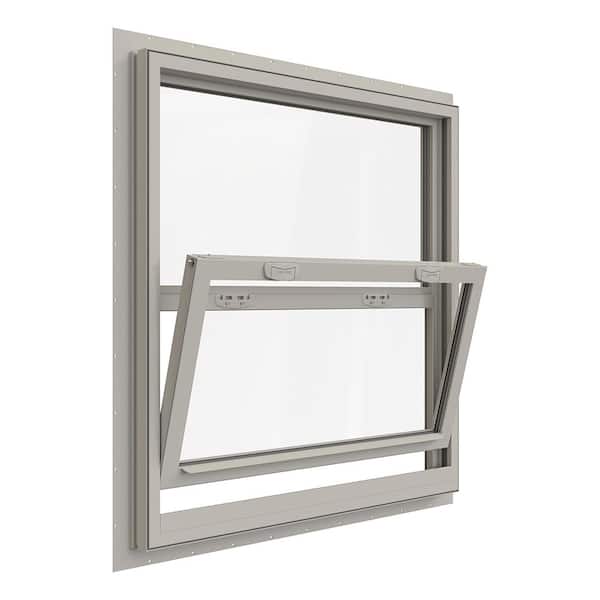 JELD-WEN 36 in. x 36 in. V-4500 Series Desert Sand Single-Hung