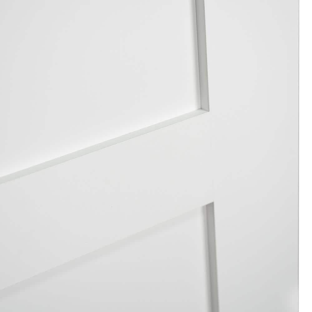 White 32x80 Solid Wood Shaker Panel Door