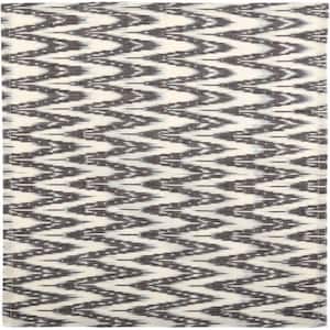 Alexis 18 in. W. x 18 in. H Gray, Parchment Boho Cotton Napkins (Set of 6)